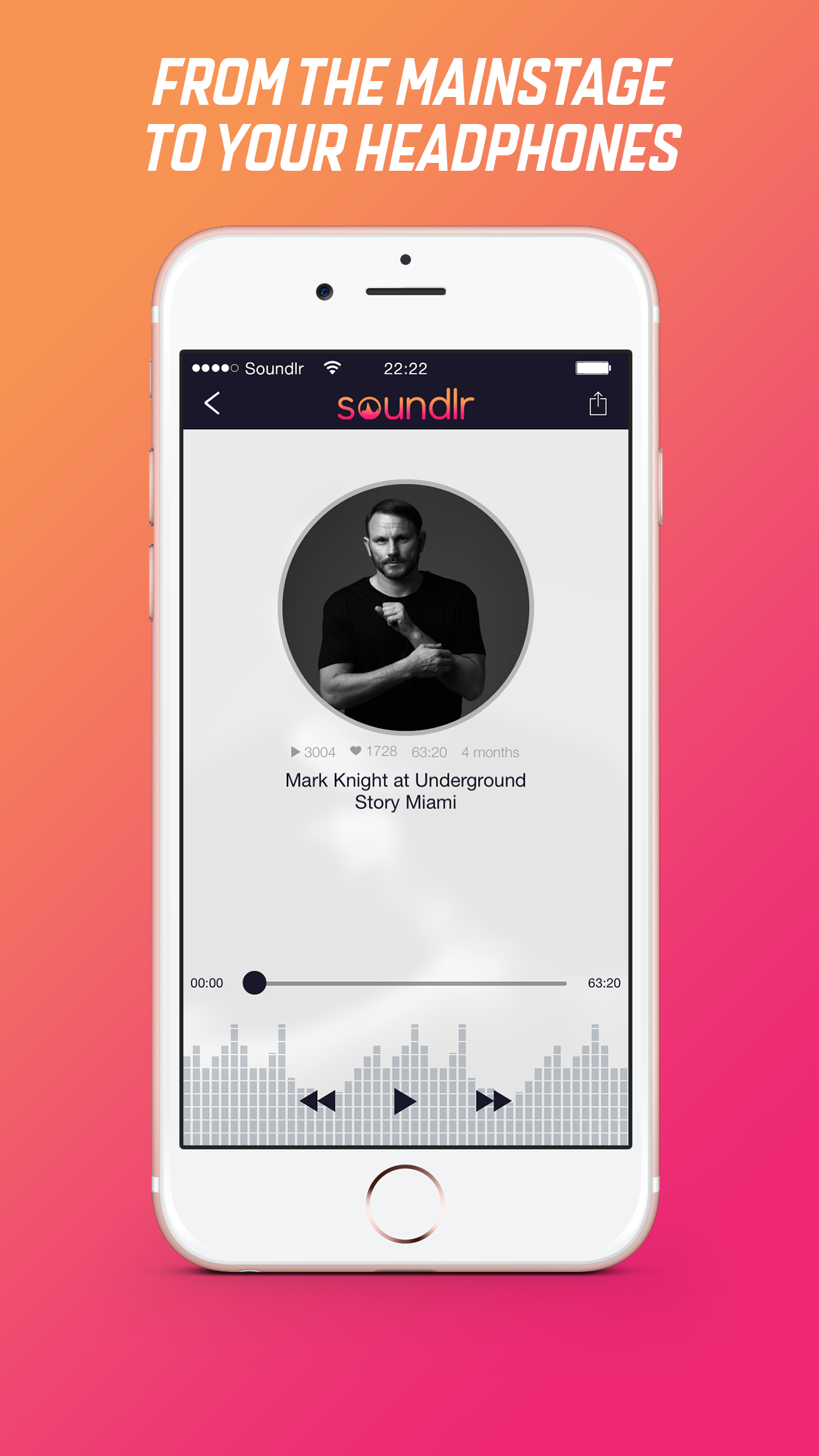 Soundlr : Electronic music media app. gallery image