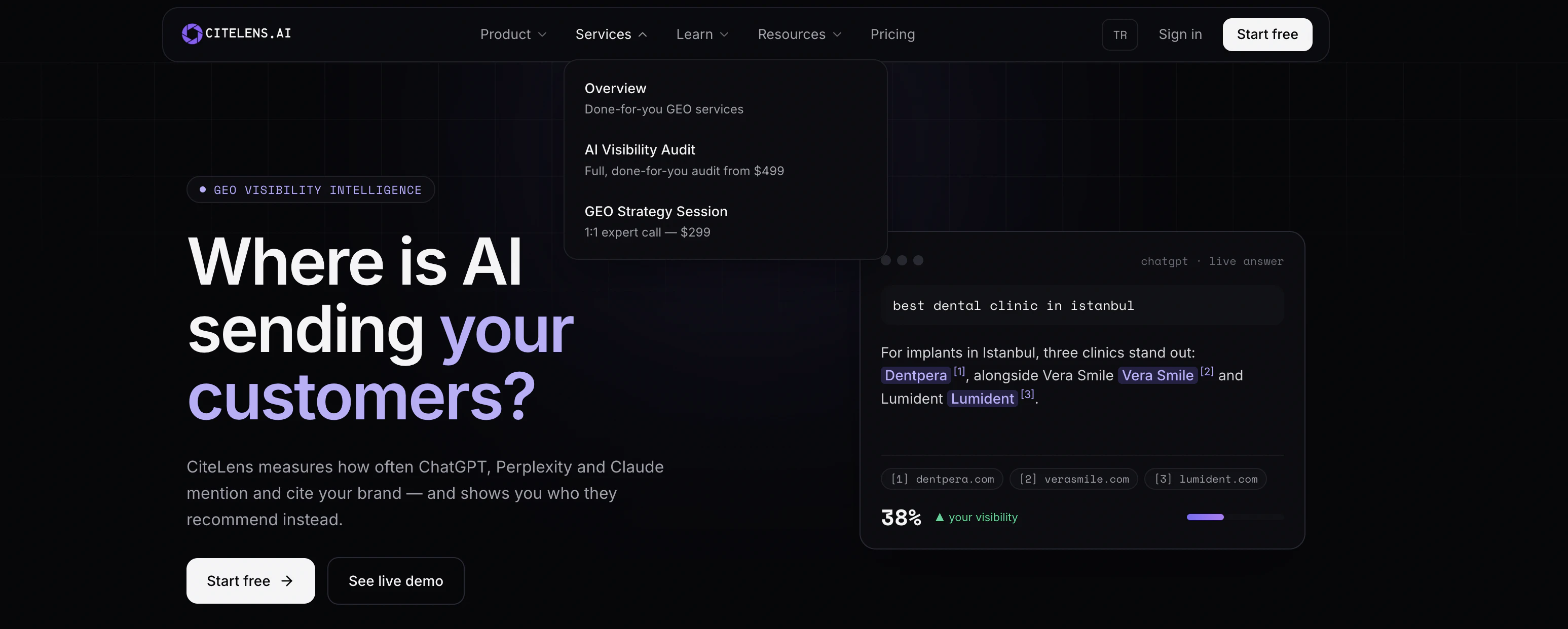 Citelens AI 截图 2