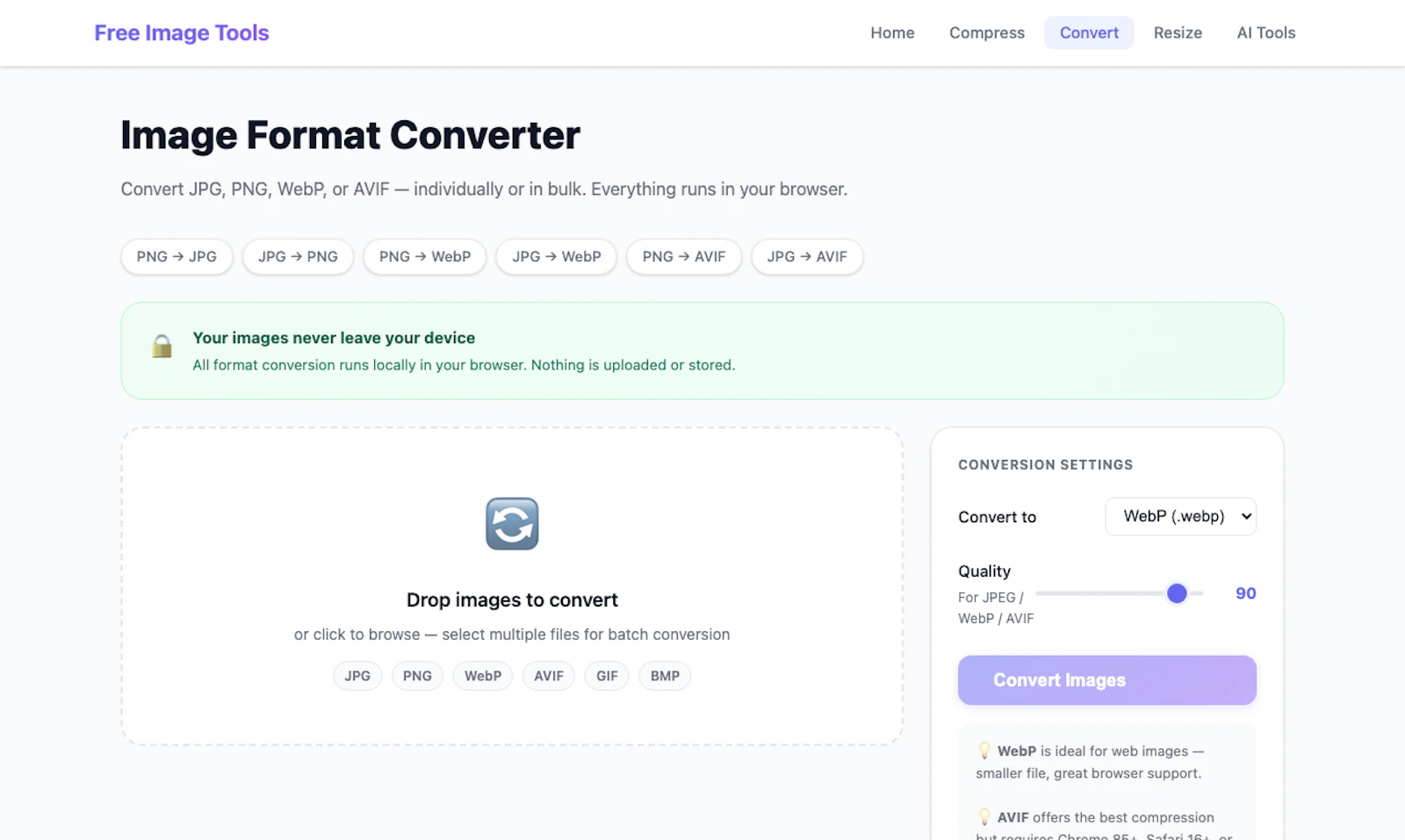 Free Image Tools screenshot 3