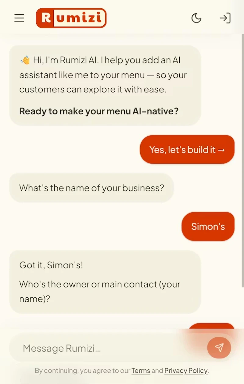 Rumizi screenshot 1