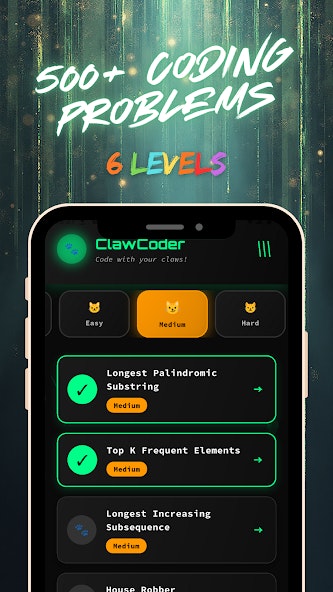 ClawCoder - Screenshot 2 showing product features and functionality