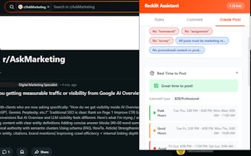 Reddit Engagement Assistant gallery image