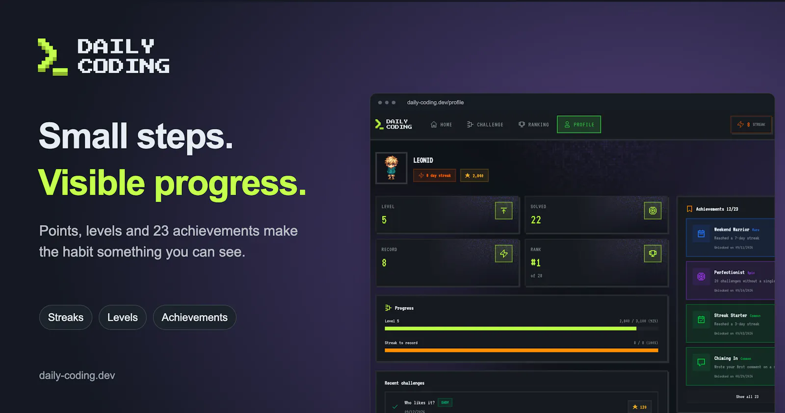 Daily Coding screenshot 3