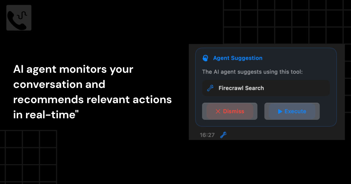 Média Appeler Chirp - Connectez votre voix / réunions à vos données commerciales internes 3
