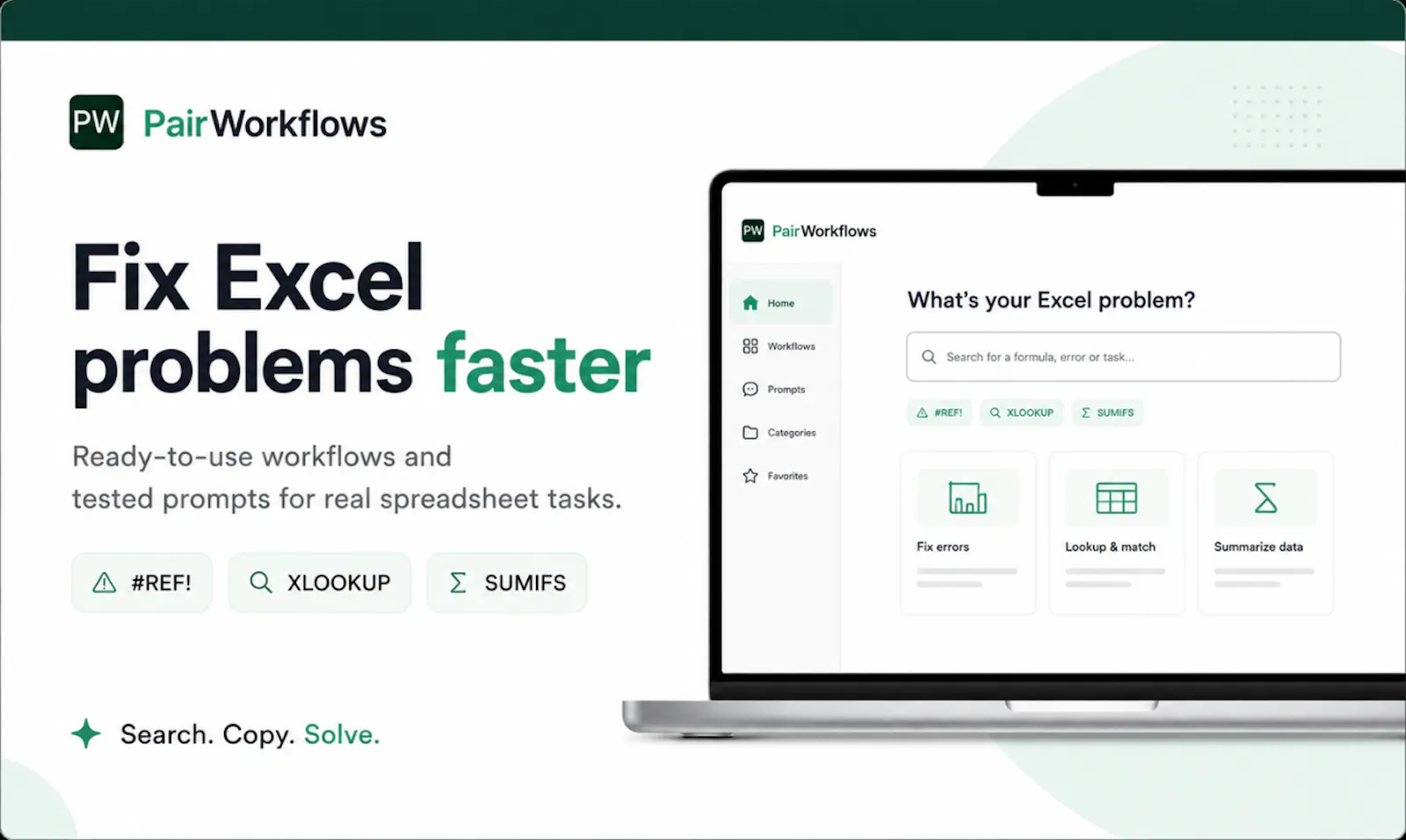PairWorkflows screenshot 1