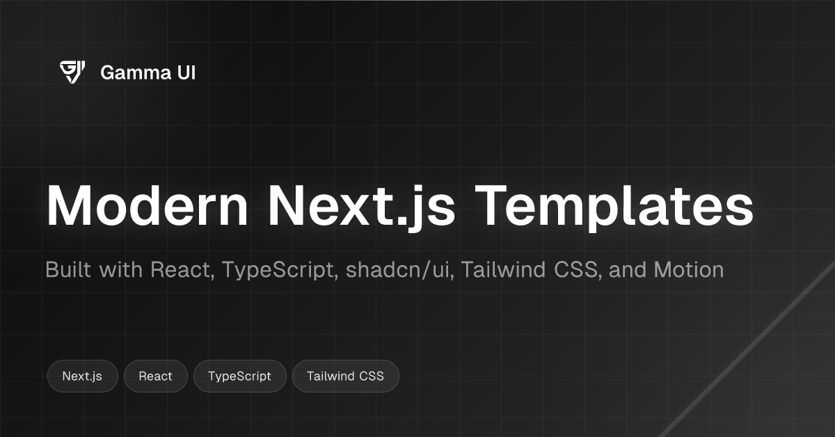 Gamma UI gallery image