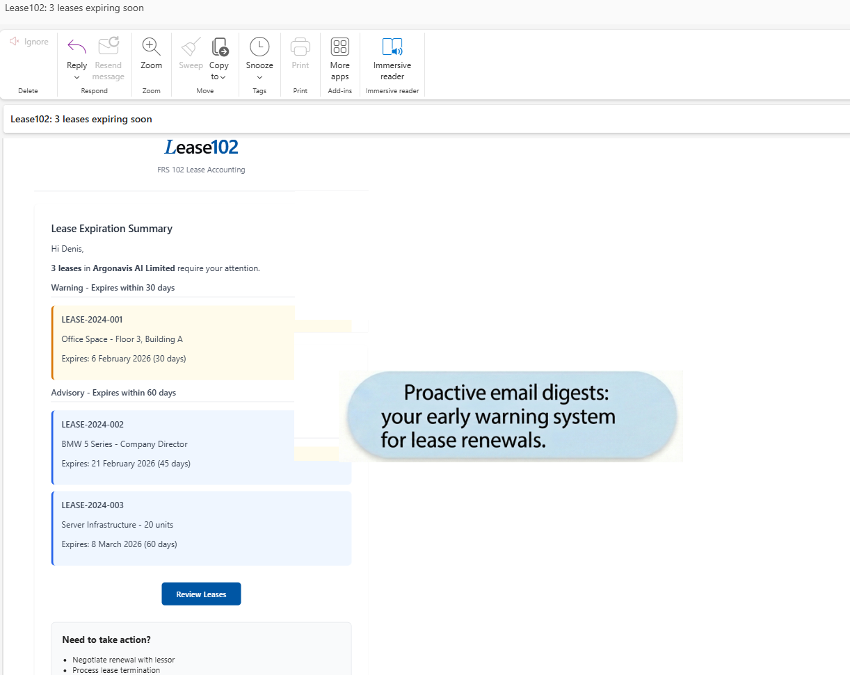 Lease102 - FRS 102 Lease Accounting  gallery image