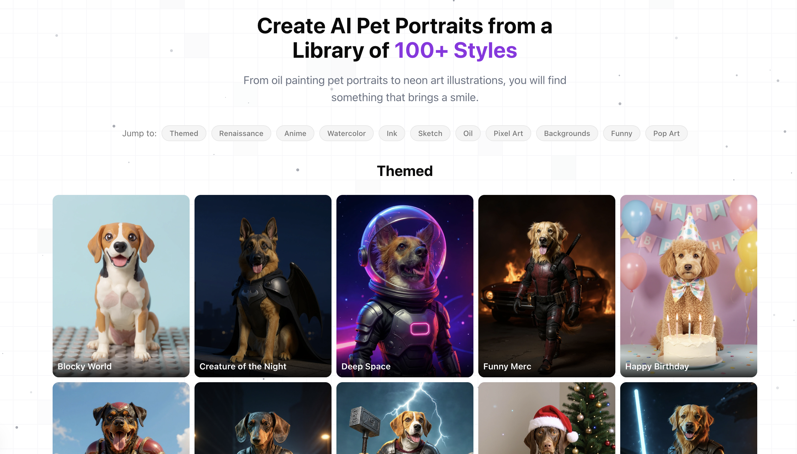 Petshot Pro - генератор портретов AI PET media 2
