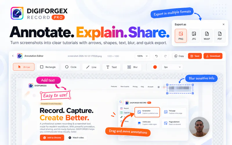 DIGIFORGEX RECORD PRO screenshot 3