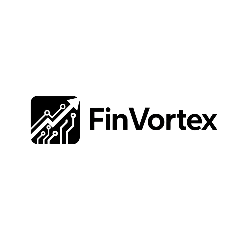FinVortex - Product Hunt launch logo and brand identity