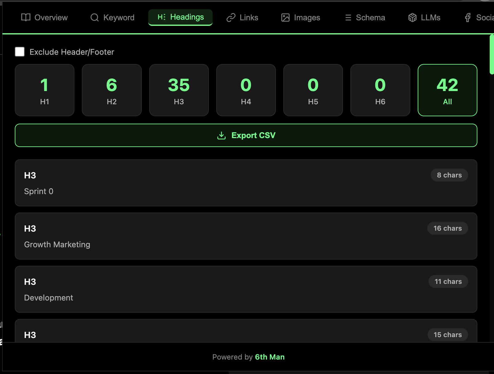 6th Man SEO Extension gallery image