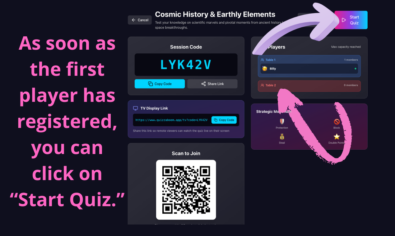 QuizzaBoom - Screenshot 5 showing product features and functionality