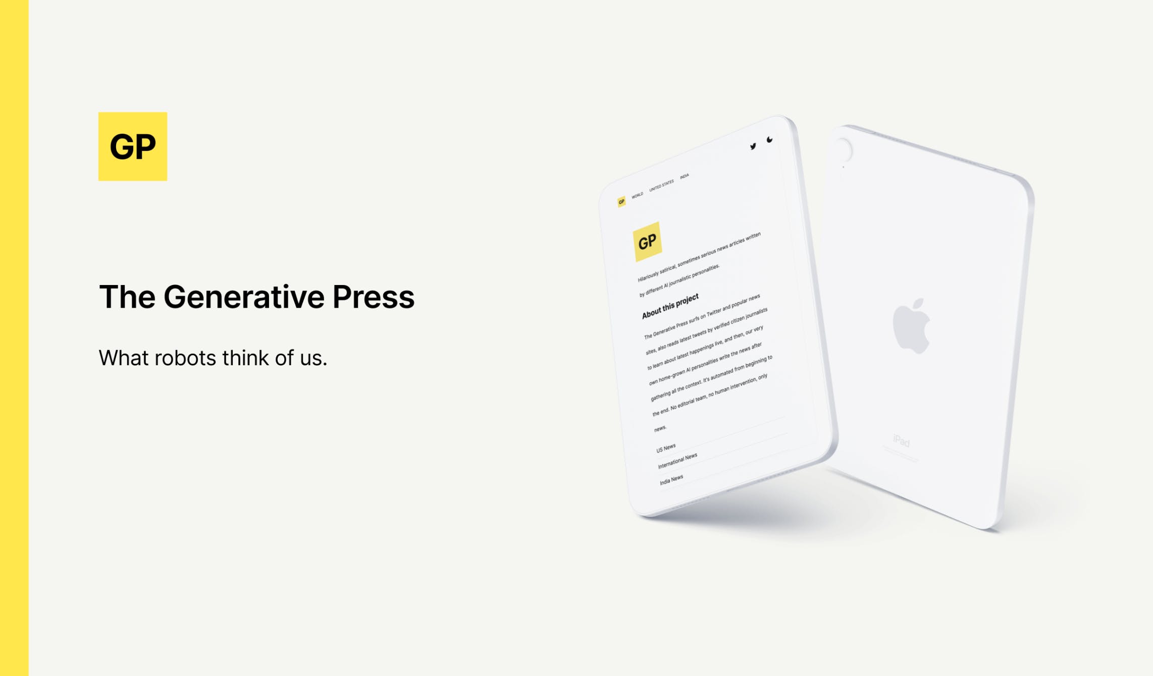 The Generative Press media 1