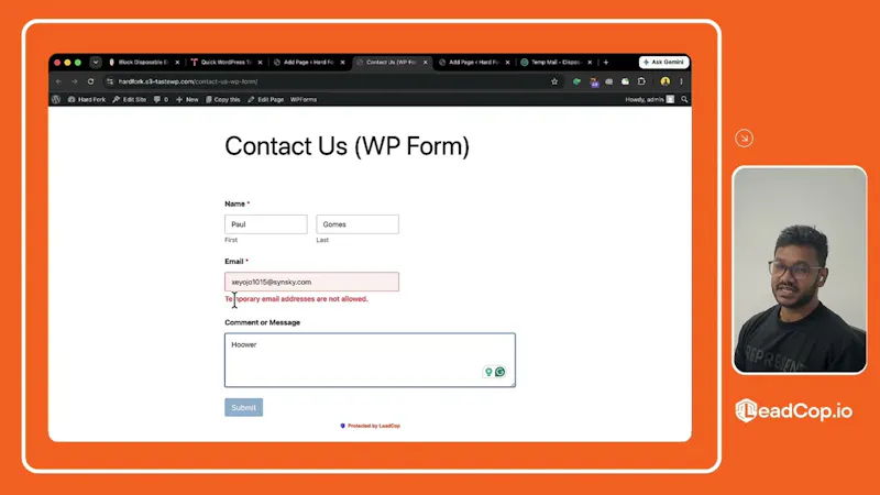 Leadcop screenshot 1 (video preview)