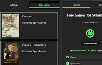 Free games Claimer gallery image