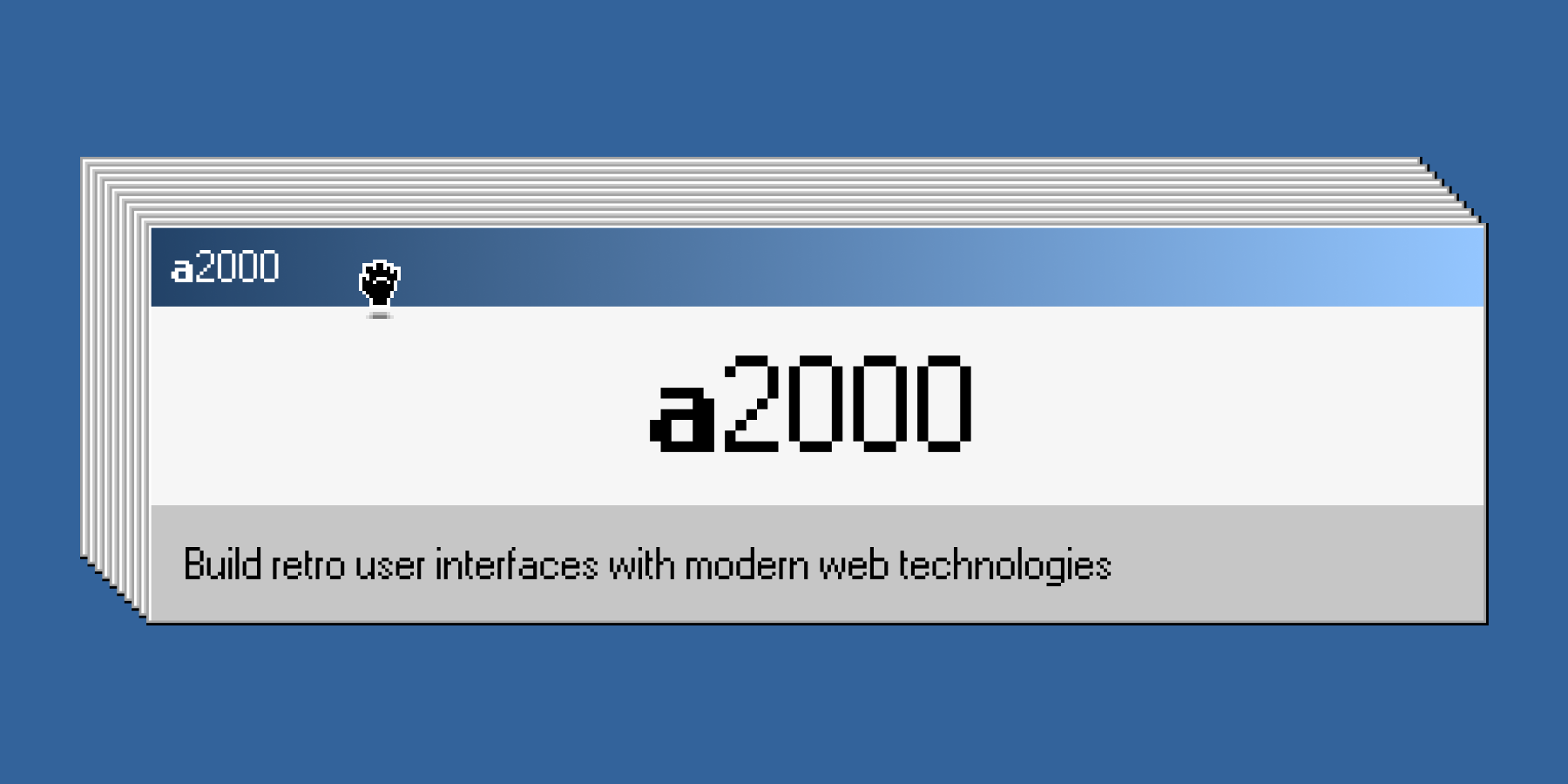 A2K -UI 라이브러리 - 최신 웹 기술과 레트로 사용자 인터페이스를 구축하십시오 미디어 2