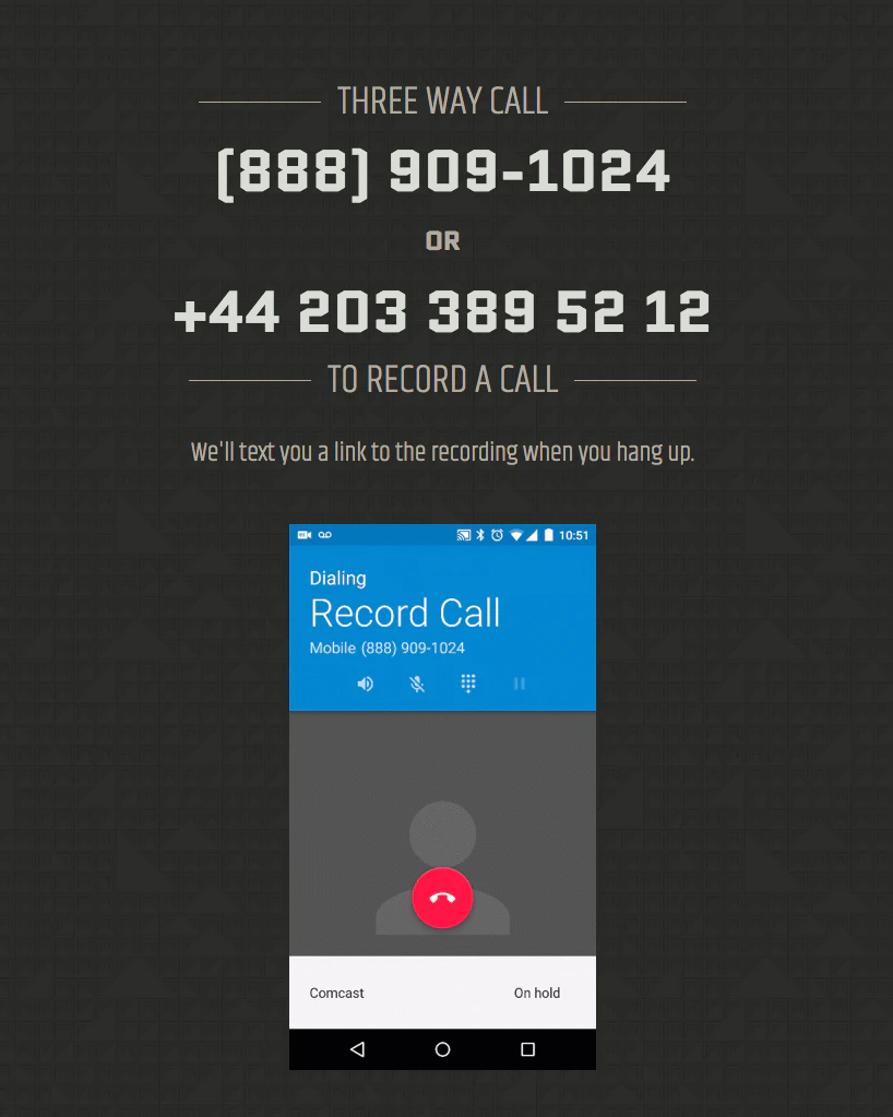 Recordilio by Twilio 