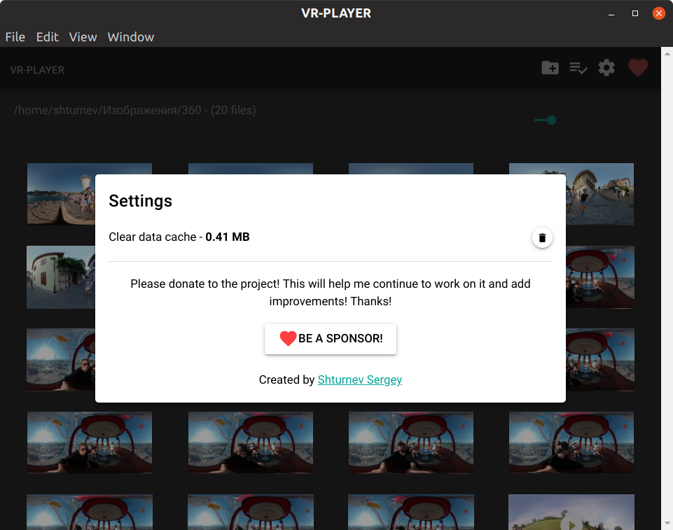 VR Player for Linux gallery image