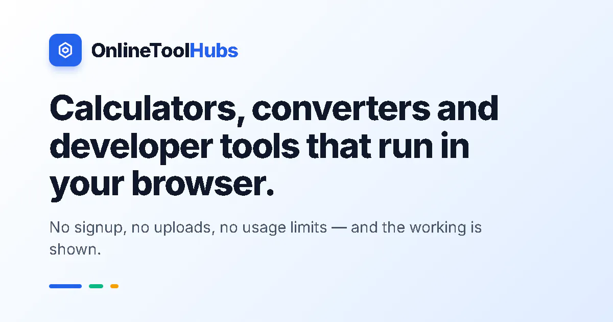 OnlineToolHubs gallery image