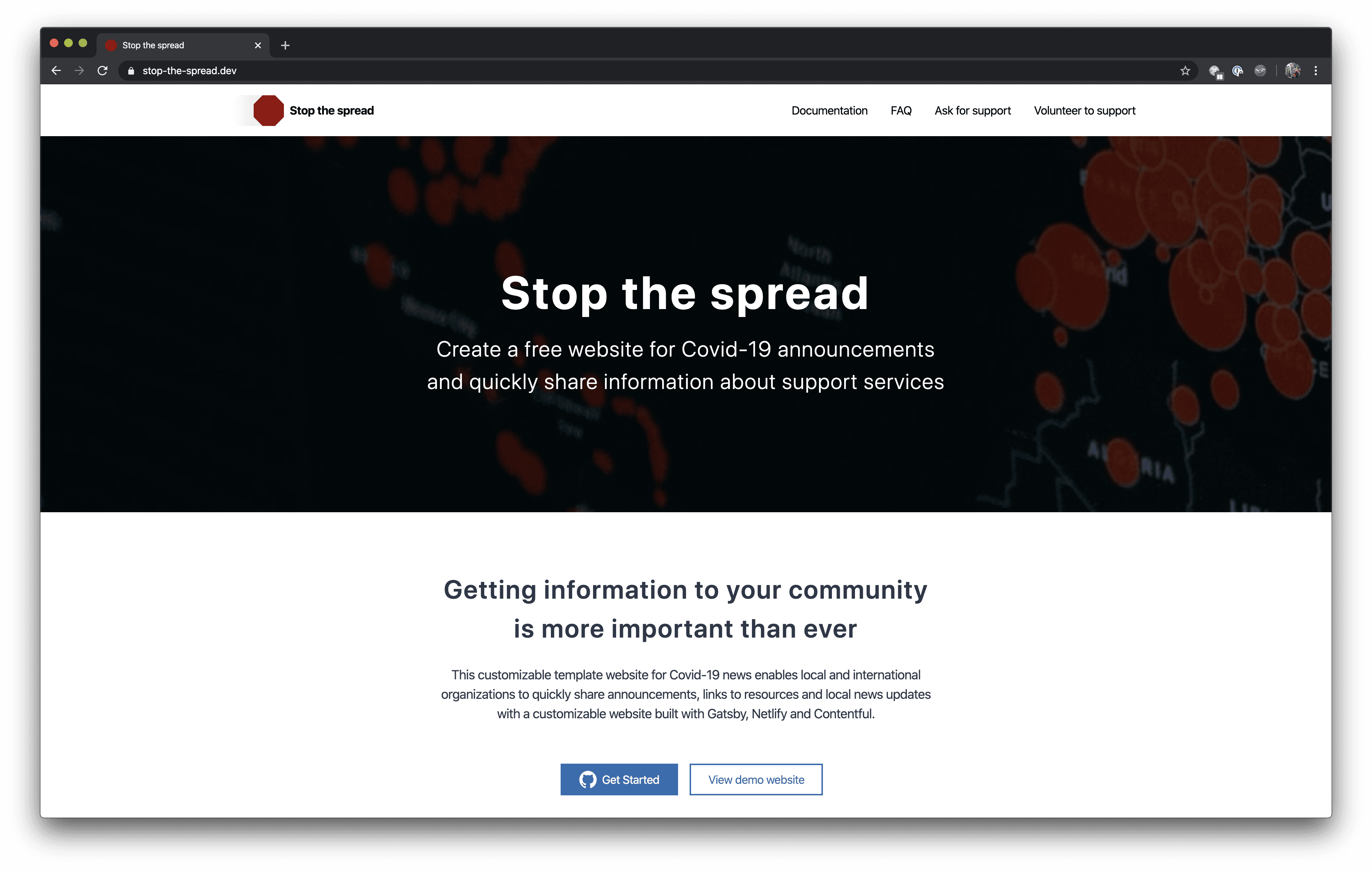 Stop the spread gallery image