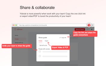 Yishow: Create video how-to guide gallery image