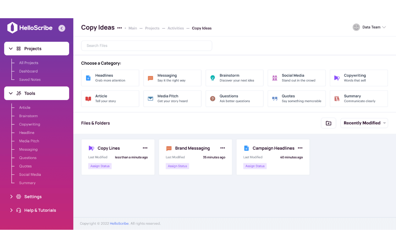 HelloScribe 2.0 gallery image
