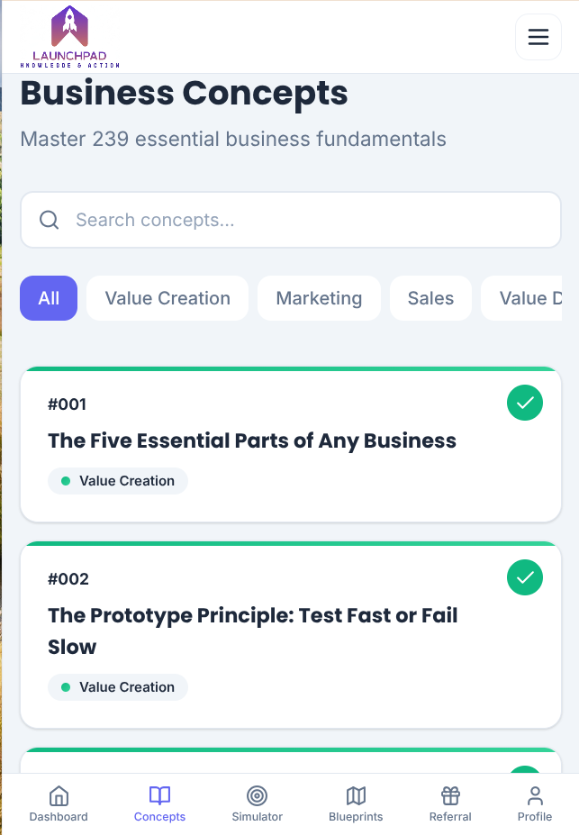 LaunchPad gallery image
