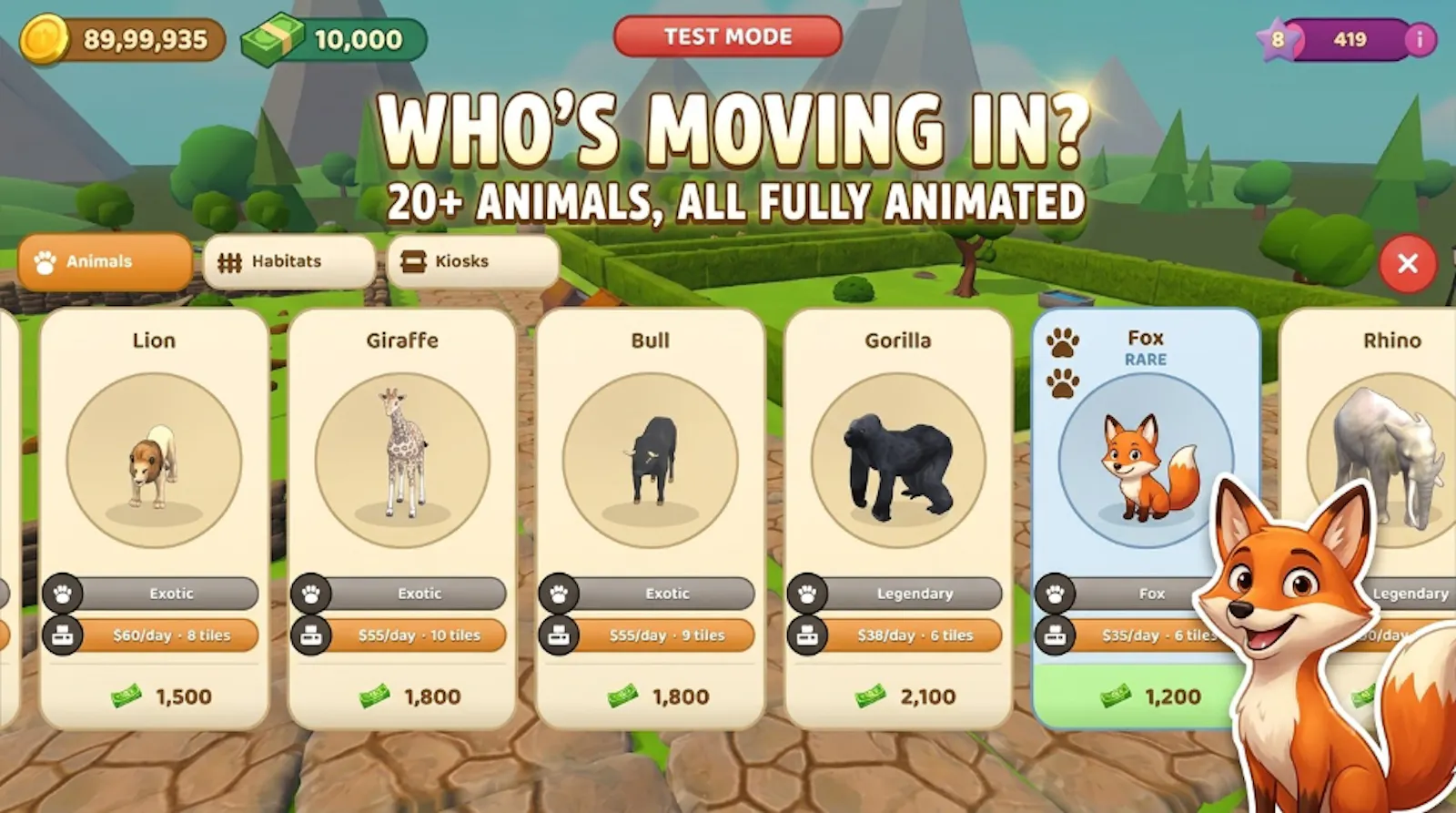 Zoo Typhoon: Animal Park Sim screenshot 2