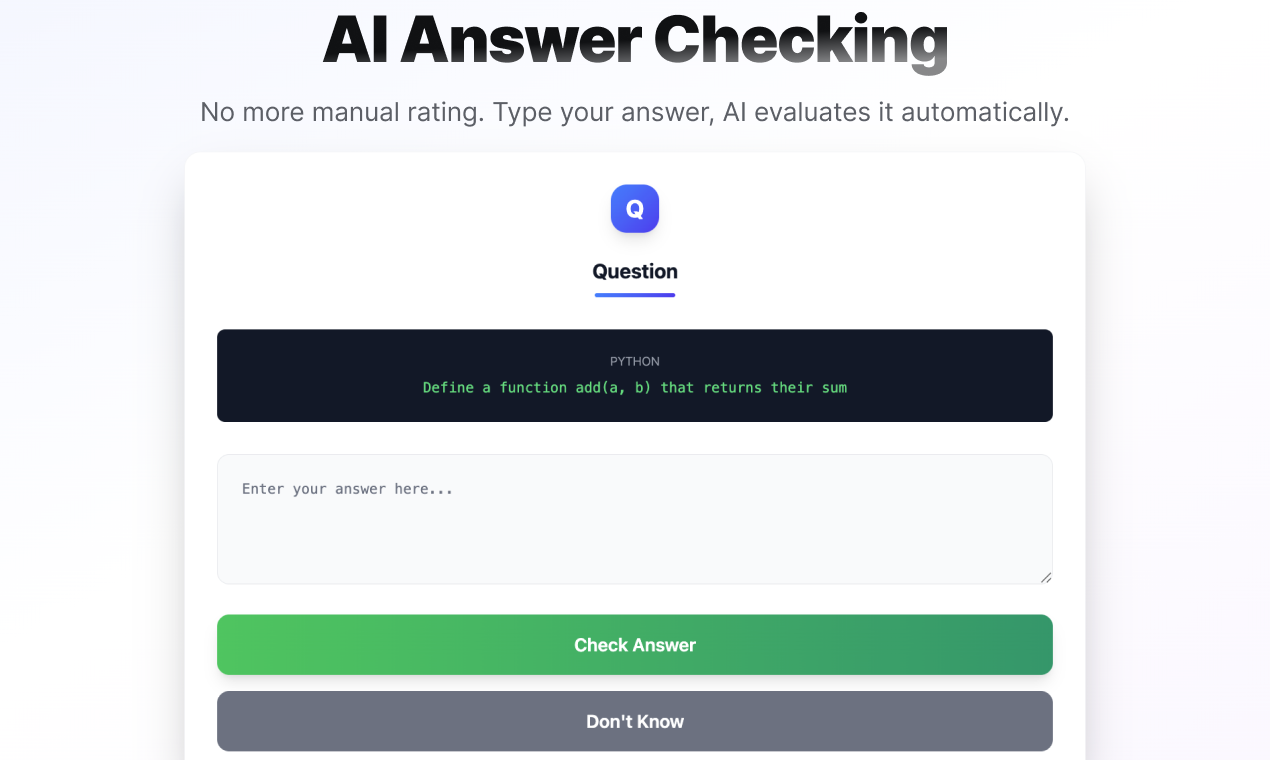 ReTap - AI Spaced Repetition System - Main product screenshot demonstrating key features and user interface