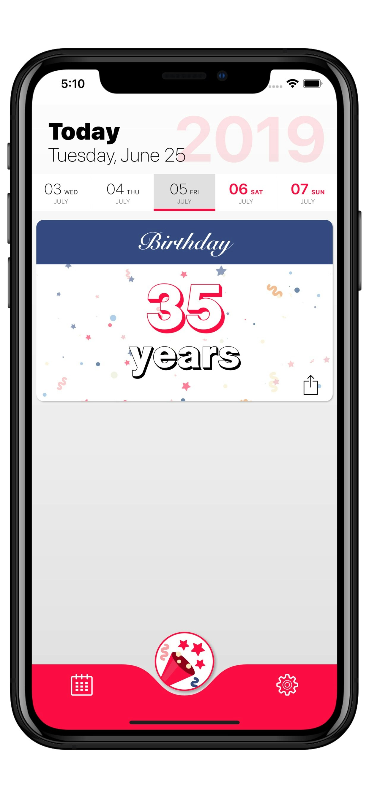 Anniday - Birthday Countdown gallery image