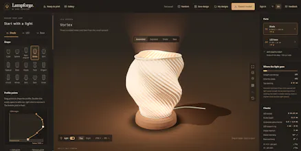 KUZE Lampforge gallery image