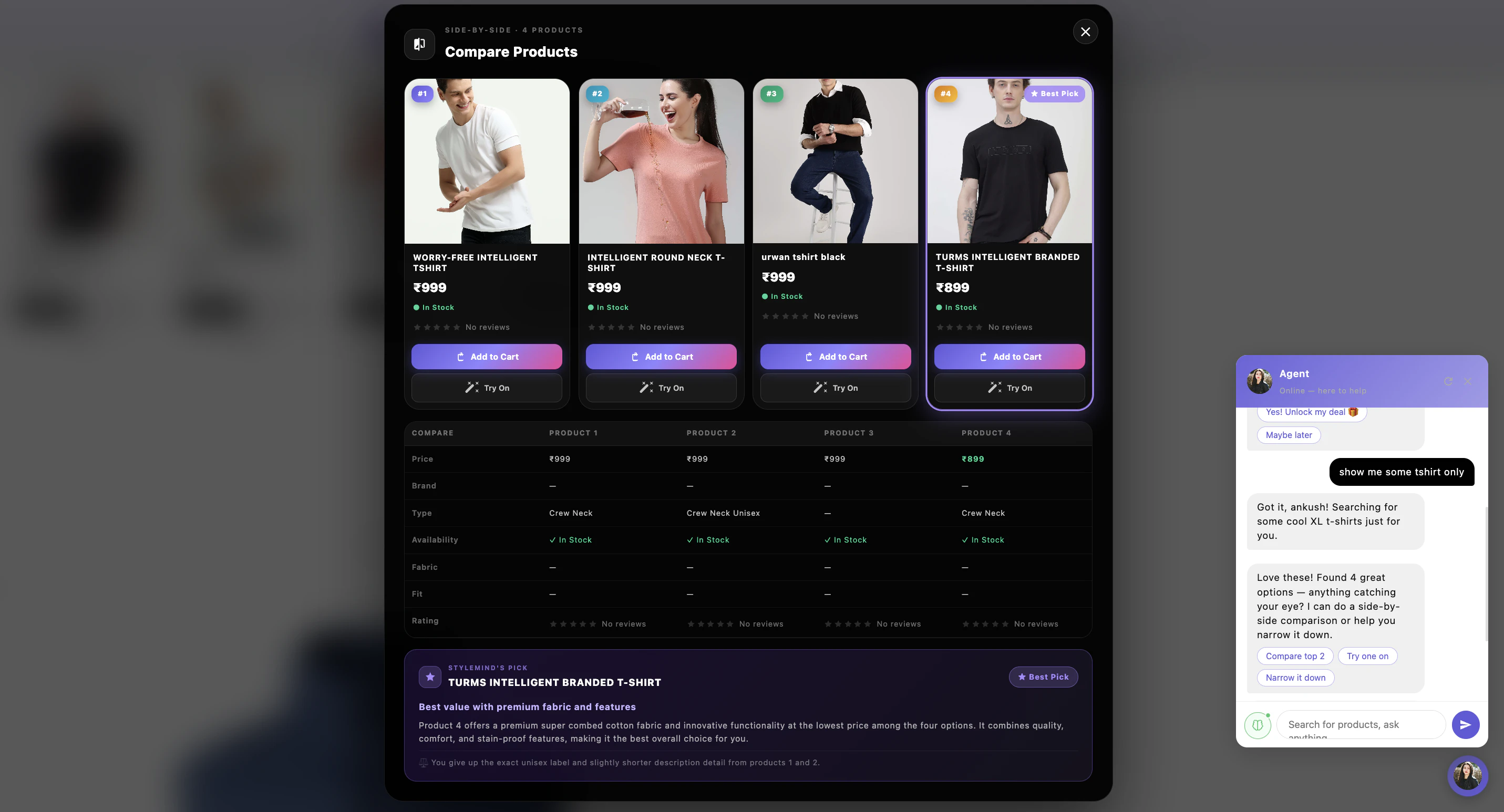 StyleMind Autonomous Shopping agent 截图 4