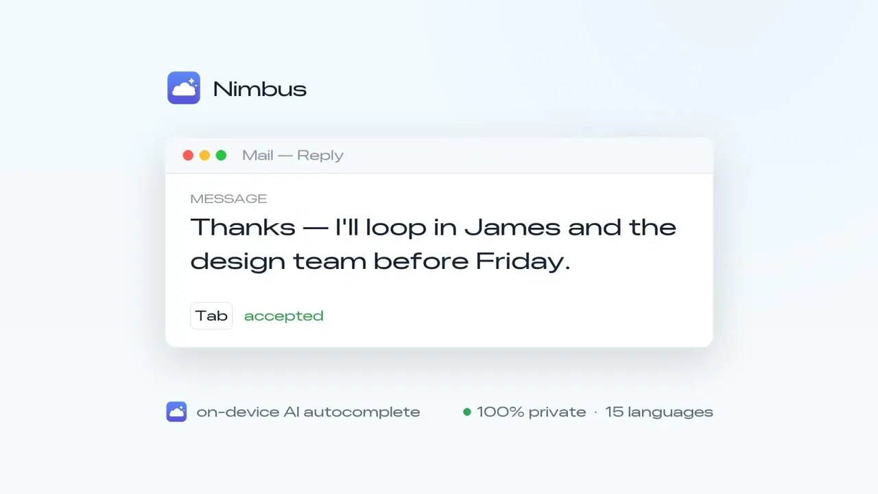 Nimbus gallery image
