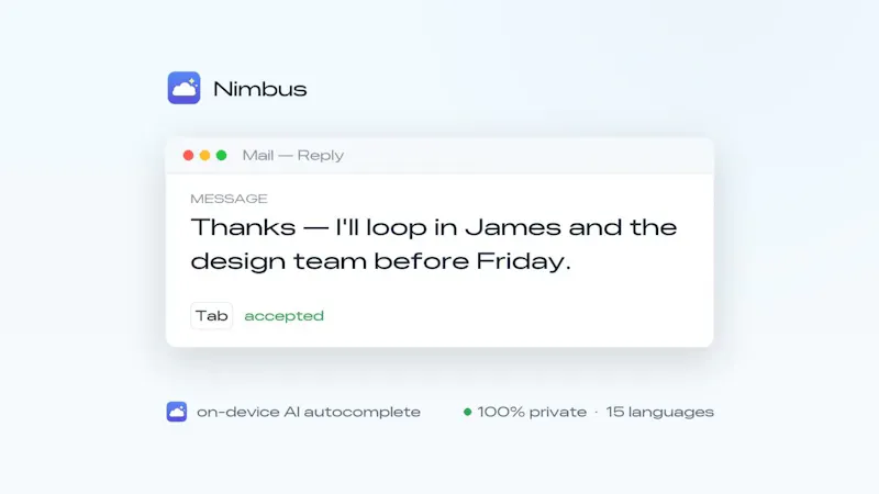 Nimbus screenshot 1 (video preview)
