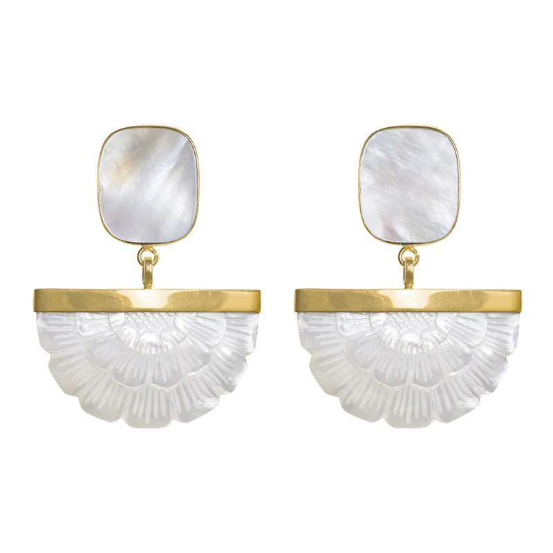 Hand Carved Mother of Pearl Rose Drops screenshot 1