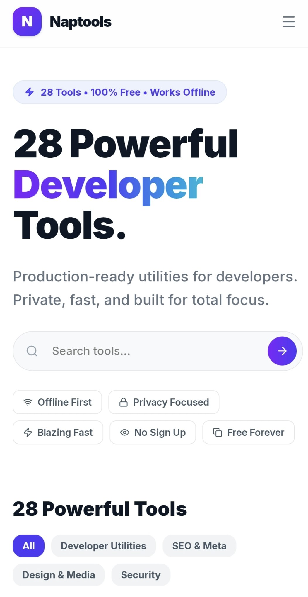 NapTools gallery image