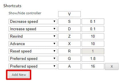 Video Speed Controller media 1