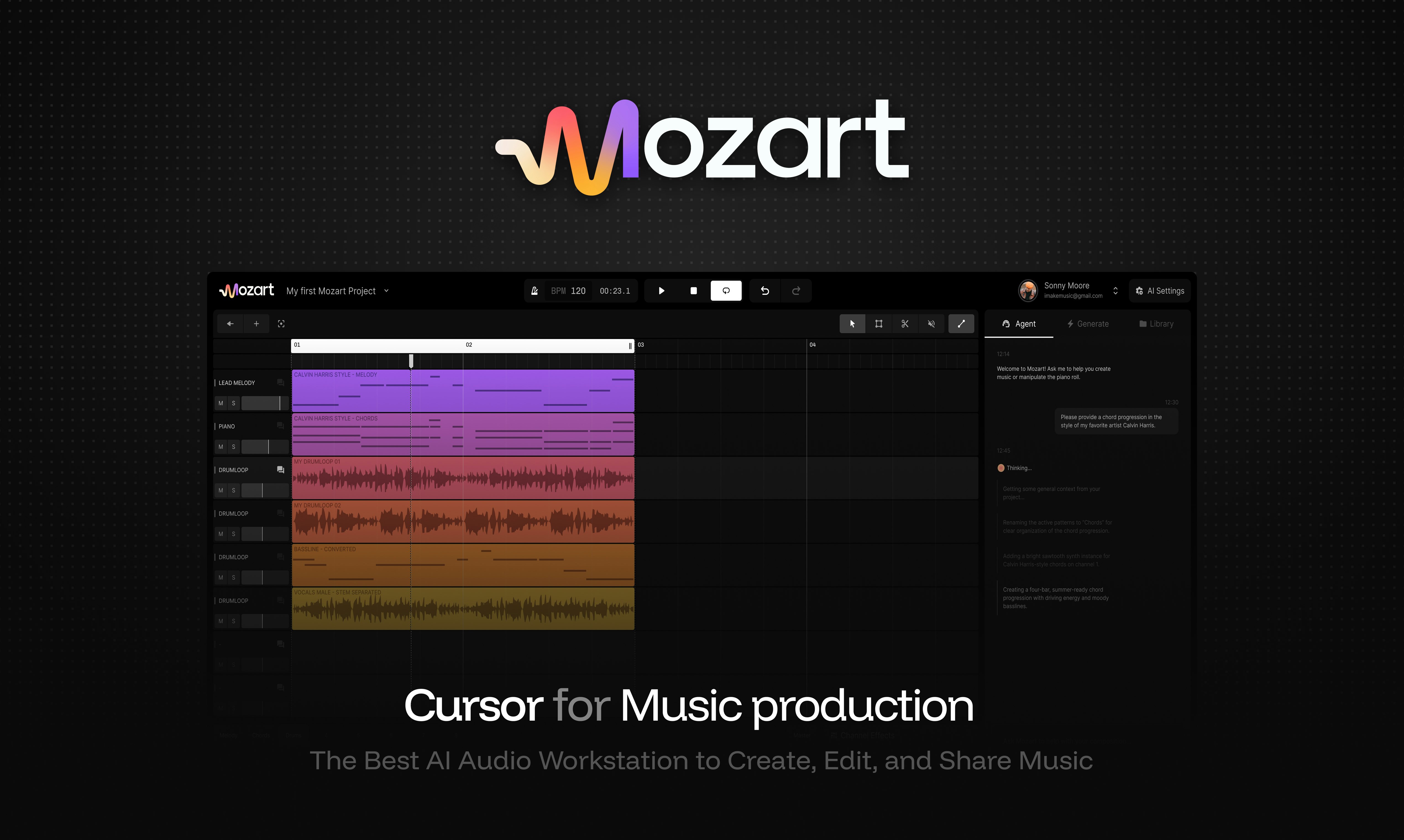 Mozart AI gallery image