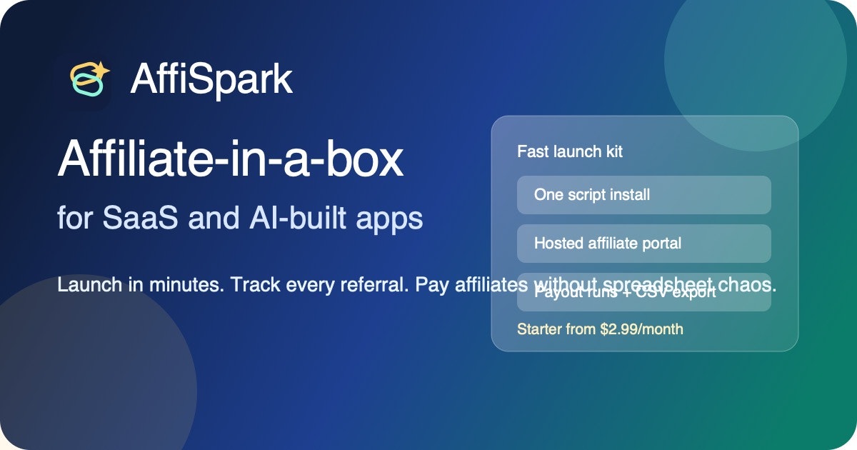 AffiSpark gallery image