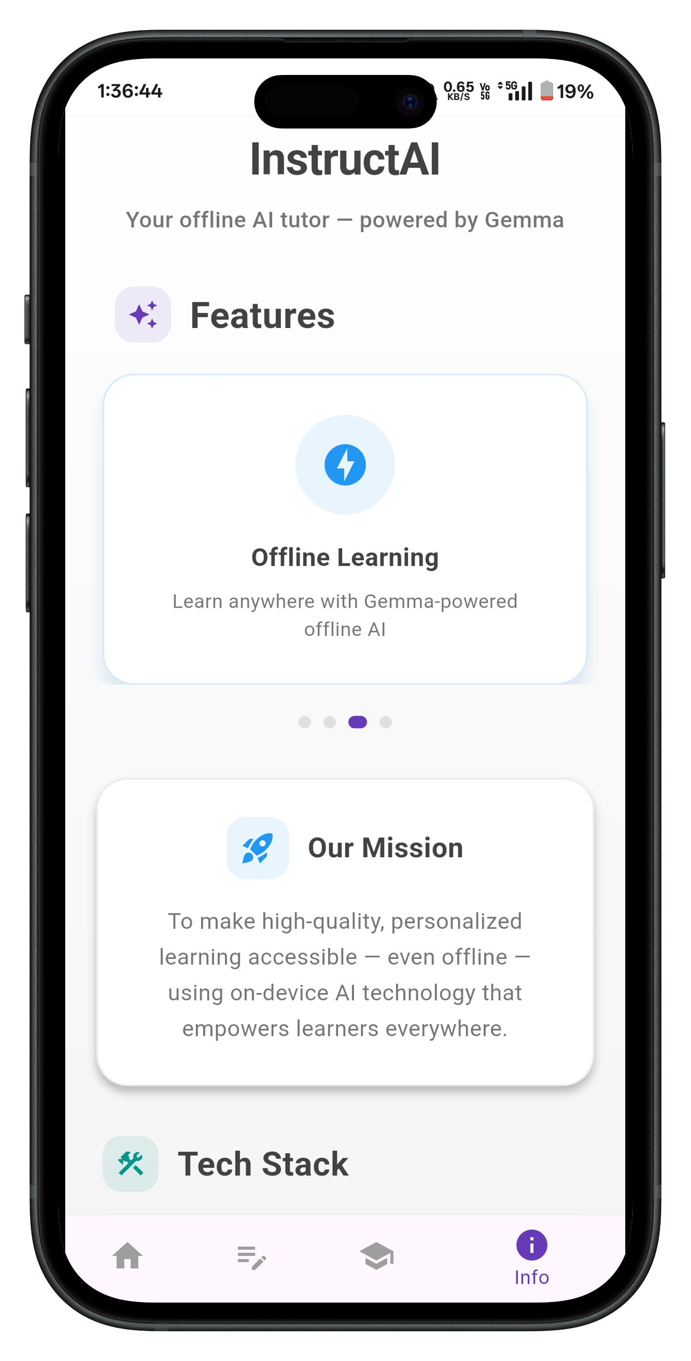 Média Instructai - Apprentissage IA gratuit, hors ligne et personnalisé pour tous 9