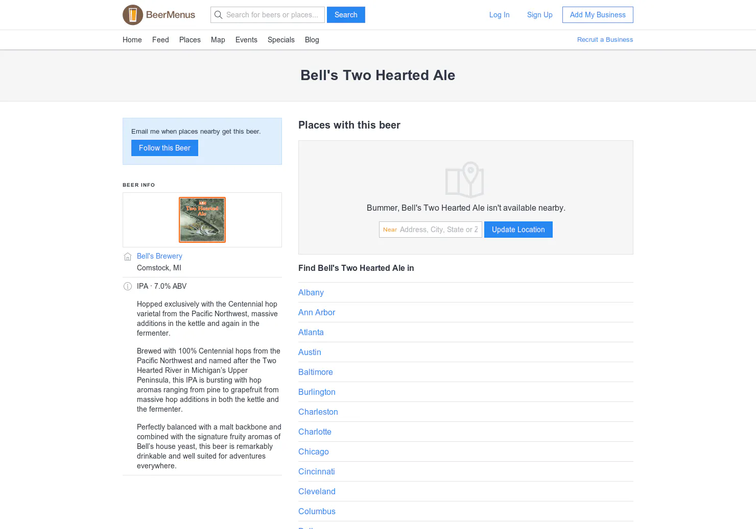 Beermenus