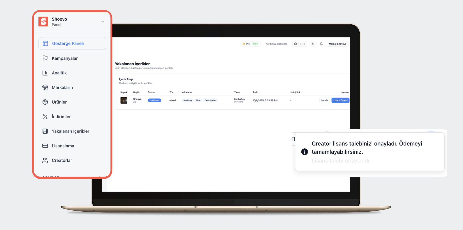 Shoovo - Screenshot 2 showing product features and functionality