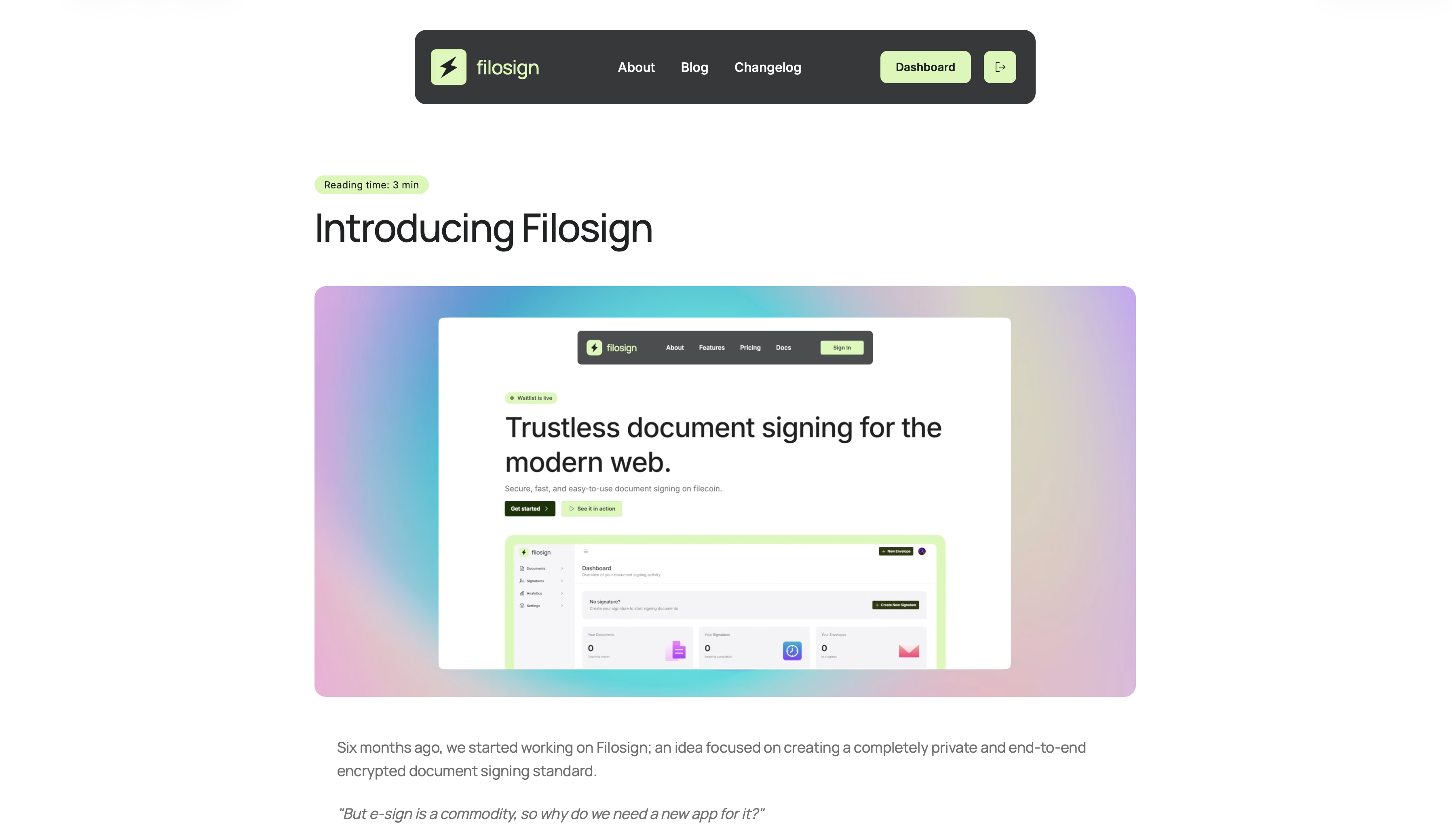 Filosign (Beta) gallery image