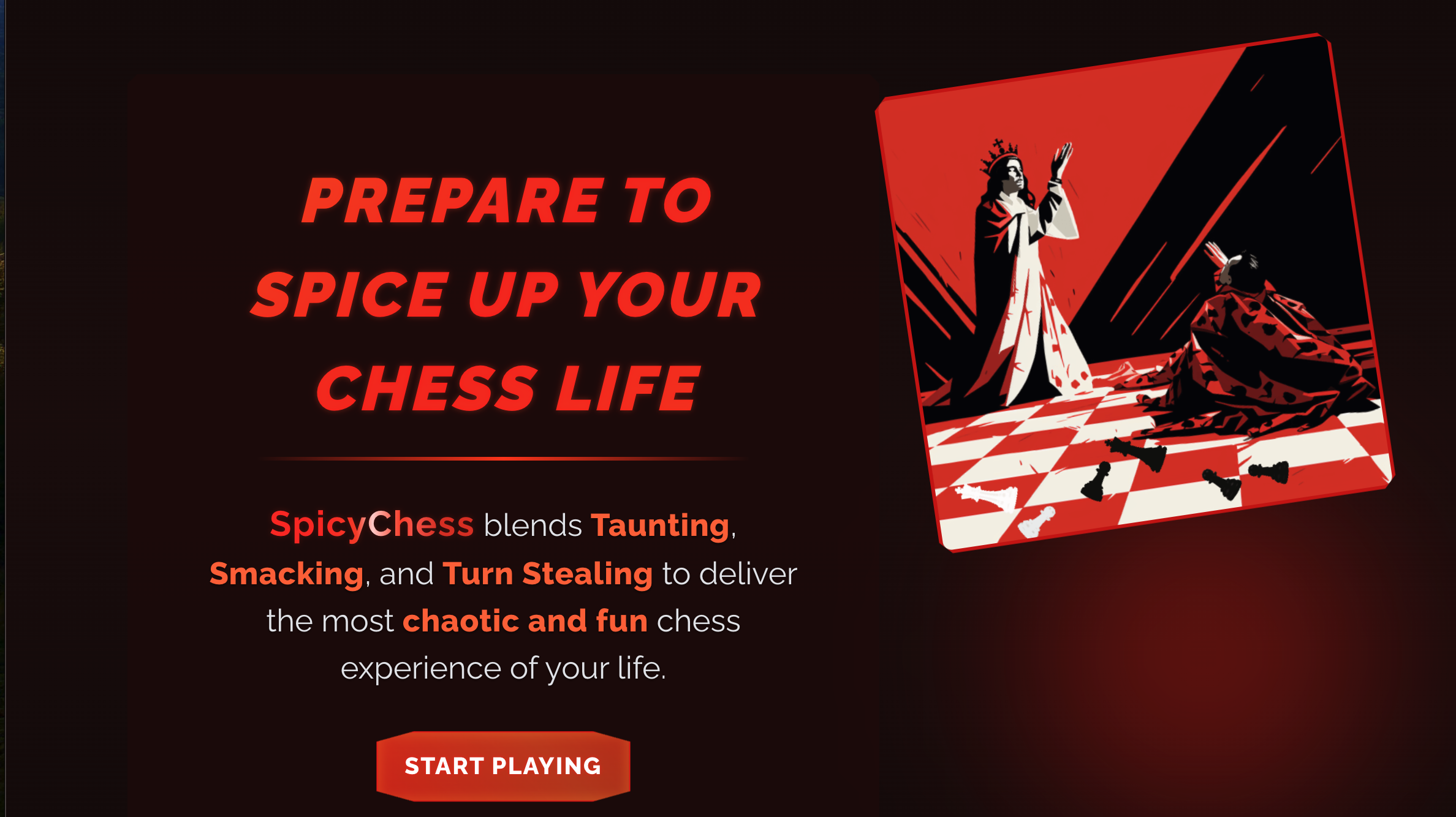 Media Spicychess - Taunt Em, Smack em, mencuri giliran mereka. 5