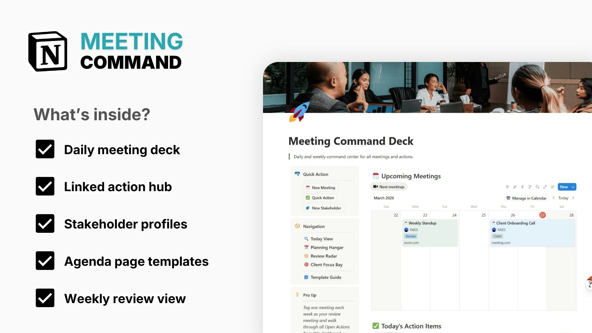 Meeting Command Deck gallery image