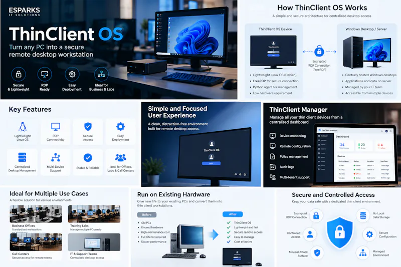 ThinClient OS screenshot 4