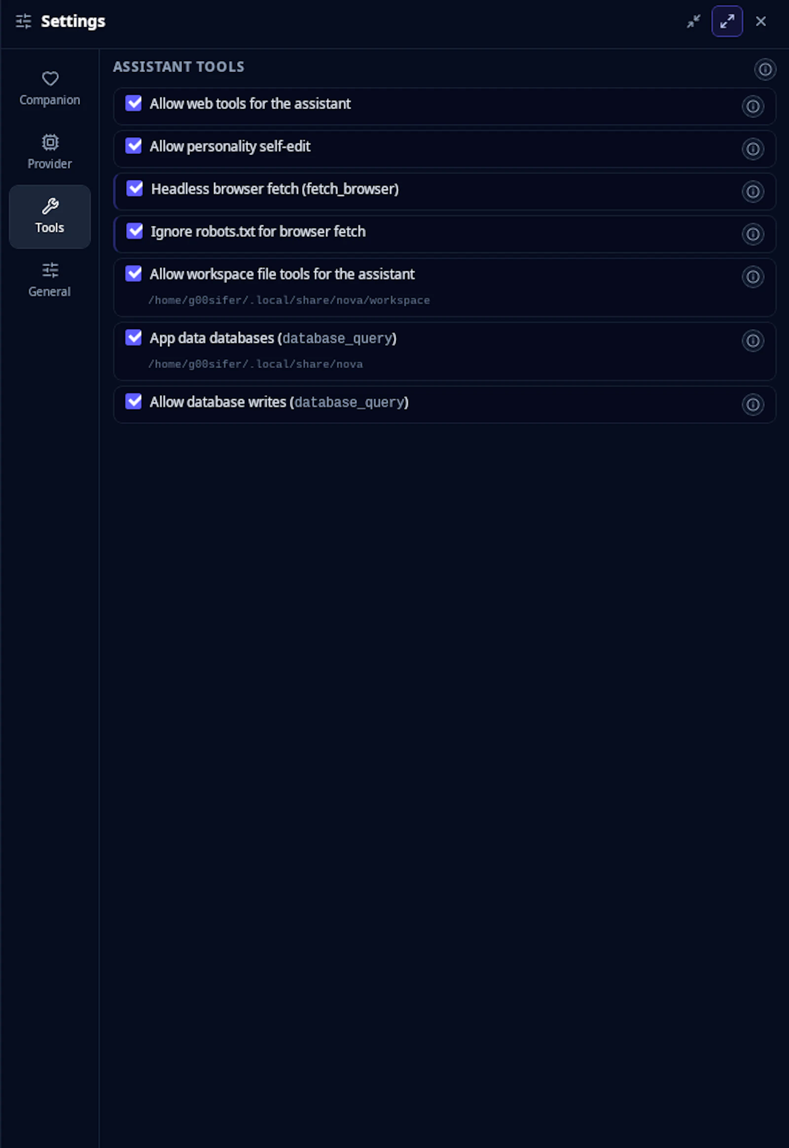 Nova AI Companion screenshot 4