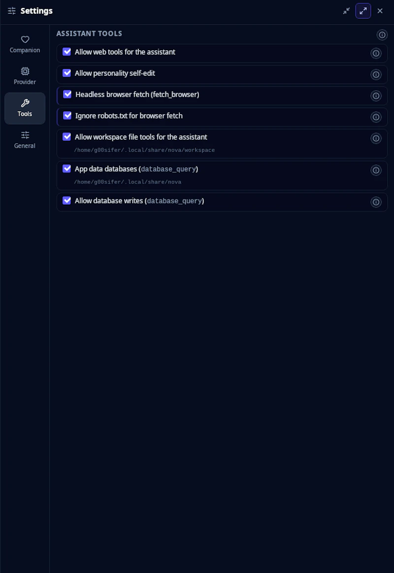 Nova AI Companion screenshot 4