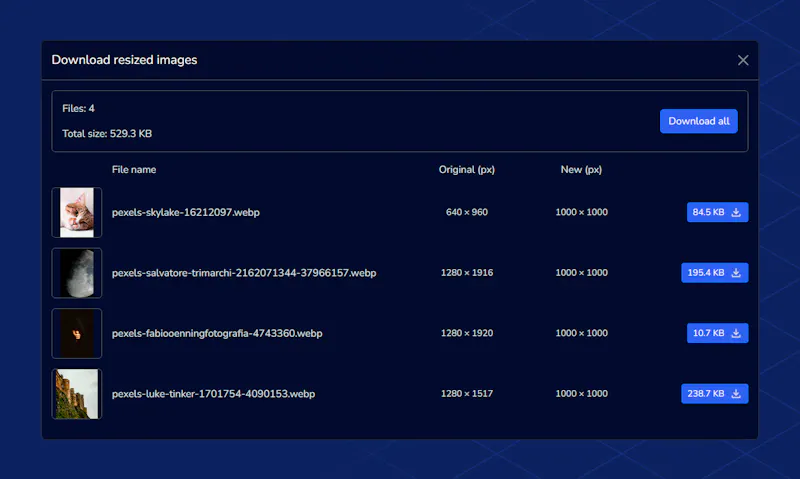 Image Resizer screenshot 4