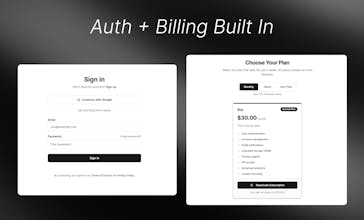 Open Source Saas Template gallery image